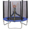 KAYMAN Trampoline 6ft with Safety Enclosure Netting Bearing 200 kg
