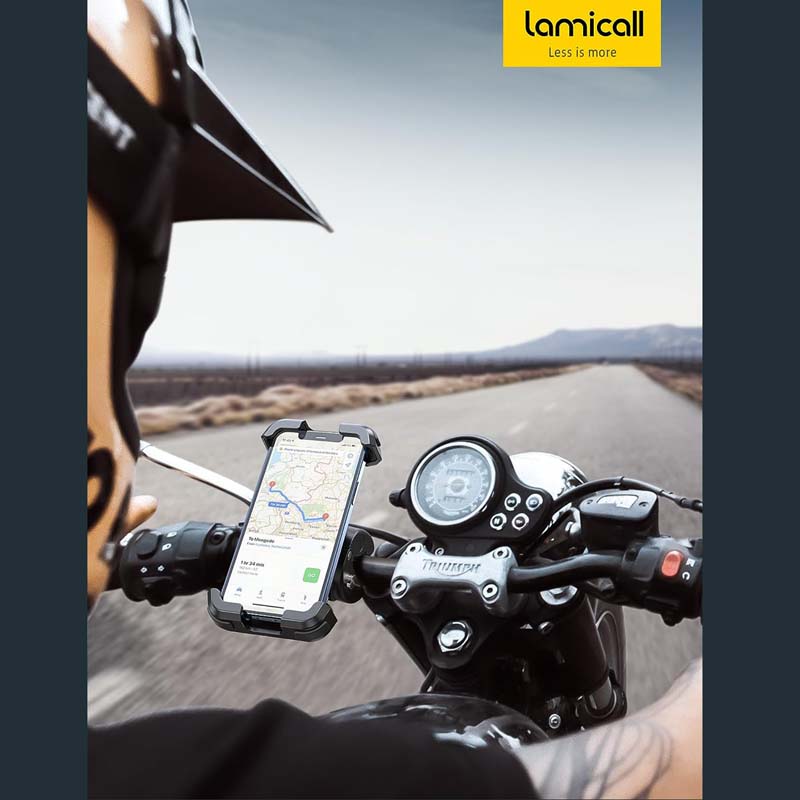 LAMICALL SUPPORT TÉLÉPHONE Vélo, Support Téléphone Moto - Support