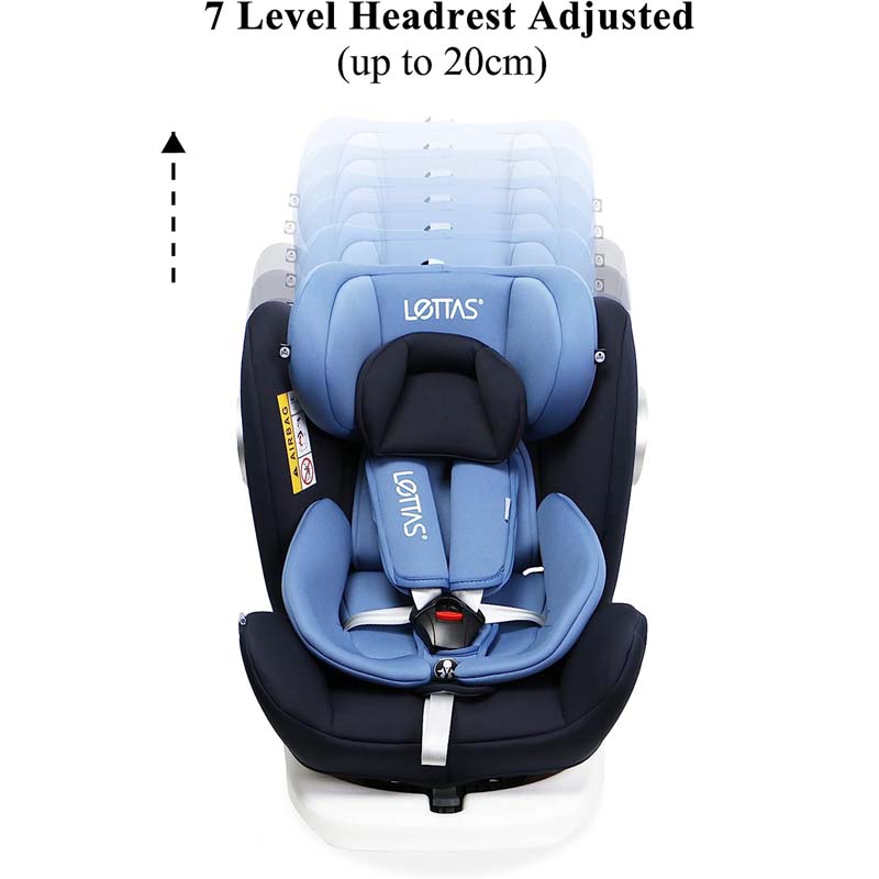 LETTAS MURPHY 916F Baby Car Seat 360 Degree Rotation