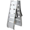 LIEKUMM HR800S-S 180cm Aluminum Loading Ramp Foldable | 1 Pack Silver
