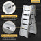 LIEKUMM HR800S-S 180cm Aluminum Loading Ramp Foldable | 1 Pack Silver