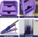 MASTERTOP Cleaning Mop and Bucket - Floor Mop with 8 Microfiber Pads