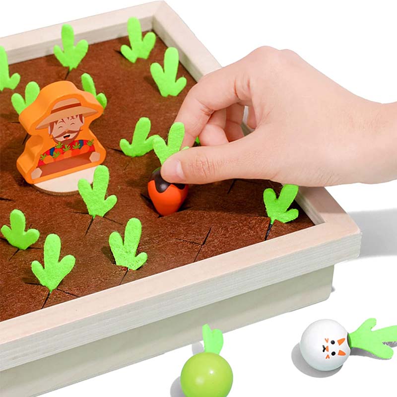 MEMOTAGES Vegetable memory game Toys for 3 Year Olds | CSDW-023