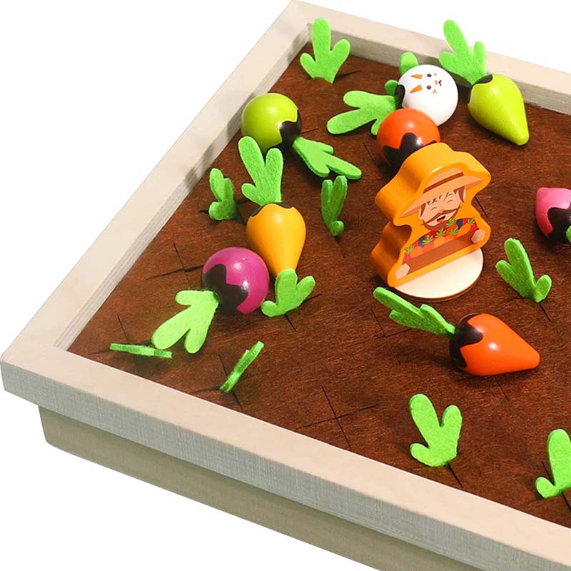 MEMOTAGES Vegetable memory game Toys for 3 Year Olds | CSDW-023