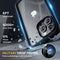 Miracase Glass Series Full-Body Bumper Case with Built-in 9H Tempered Glass Screen Protector for iPhone 14 Pro Max Case 6.7 Inch