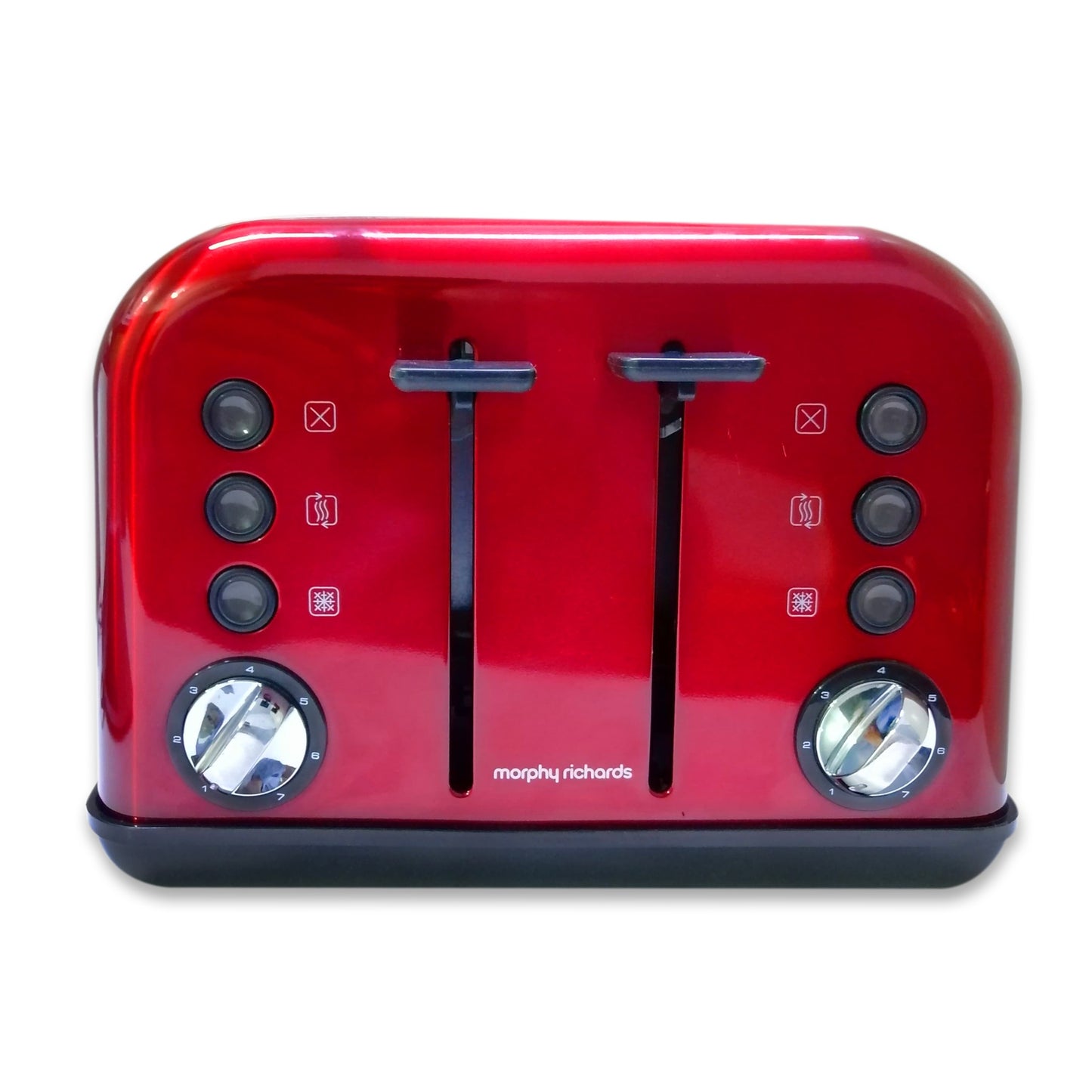 Morphy Richards 4 Slice Accents Toaster - Red - 242030