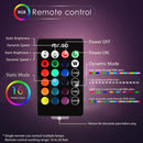 Mr.Go 30cm/ 12-Inch Rechargeable LED RGB Light Up Lamp Orb Globe with Remote Control