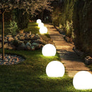 Mr.Go 30cm/ 12-Inch Rechargeable LED RGB Light Up Lamp Orb Globe with Remote Control