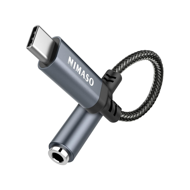 NIMASO USB C to 3.5mm Headphone Jack Adapter