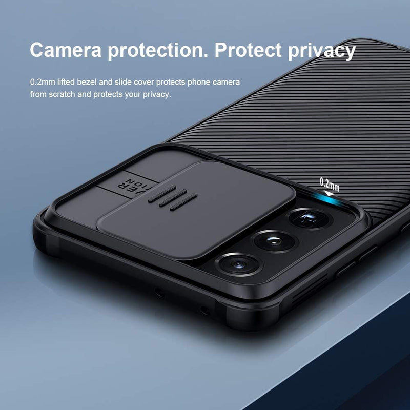 Nillkin CamShield Pro [Camera Protection] Slim Stylish Protective Case for Galaxy S21 Ultra 6.8 inch