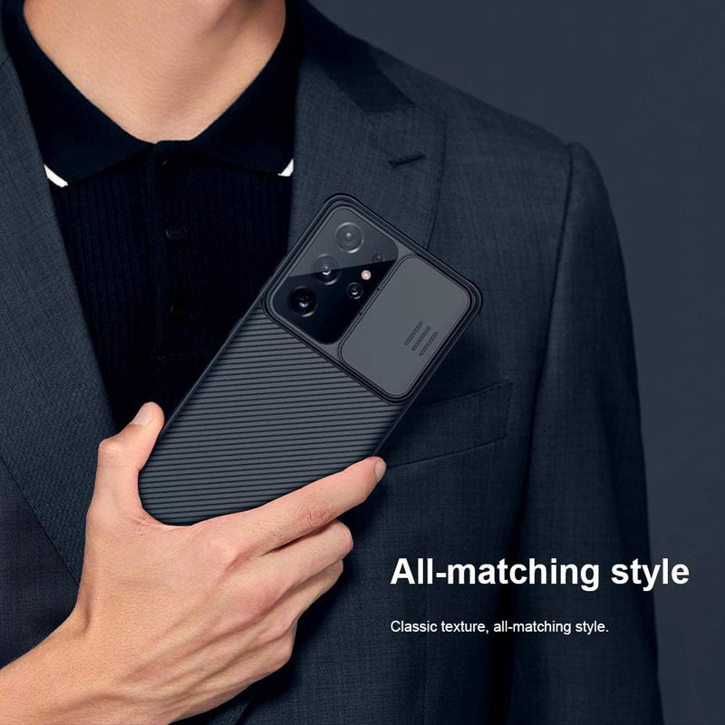 Nillkin CamShield Pro [Camera Protection] Slim Stylish Protective Case for Galaxy S21 Ultra 6.8 inch