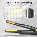 OBEST Mini Portable Travel Cordless Hair Straightener Ceramic Plates, for Women Keeping Hair Styling