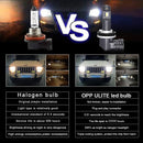 OPPULITE H11 H8 H9 LED Bulbs 10000LM Halogen Lamps and Xenon Lights Headlights for Cars White