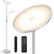 OUTON LED Floor Lamp with Adjustable Reading Lamp, 27W Main Light & 7W Reading Lamp