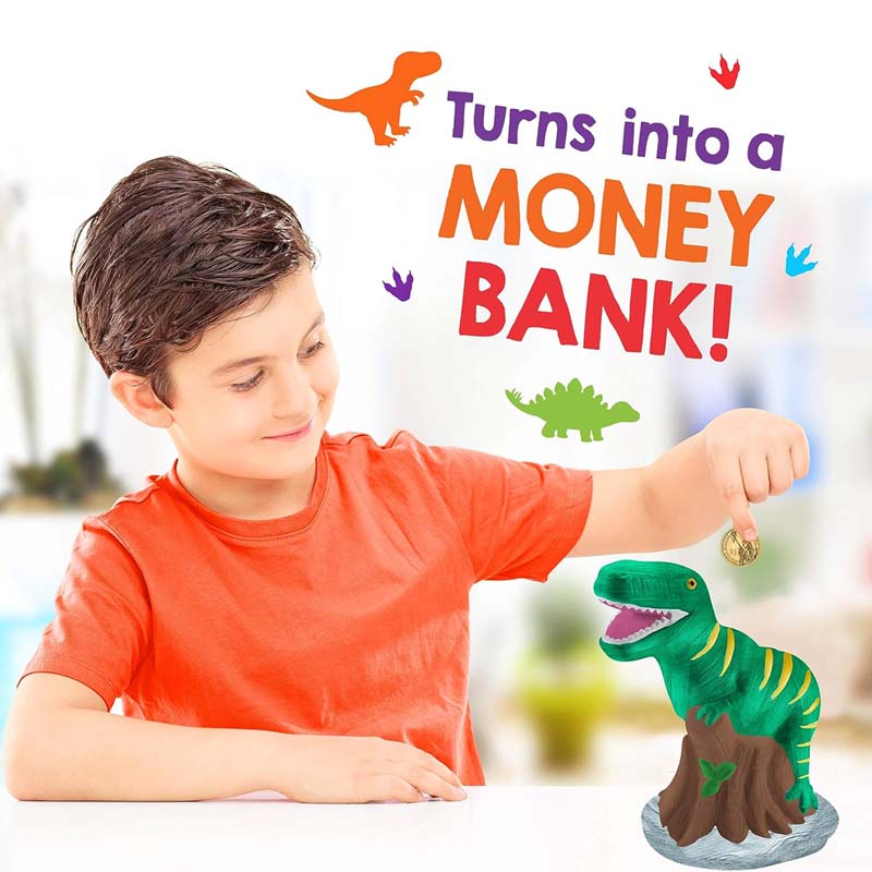 Original Stationery Paint Your Own Dinosaur Money Bank