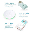 Owlet Smart Sock 2 Baby Monitor, White