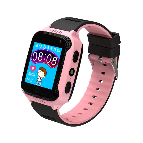PTHTECHUS GPS Tracker Smartwatch, 1.37'' LED Touch Digital Camera Kids Watch