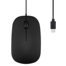 Perixx PERIMICE-201 Type C Wired Optical Mouse with 3-Button, Scroll Wheel