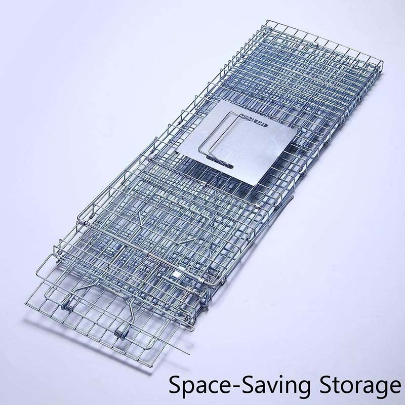 PestExpel® Live Catch, Rabbits, Squirrels, Mink, Feral Cat, Vermin, Animal Folding Cage Trap