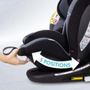 Reecle 360 Swivel Baby Car Seat with ISOFIX, Group 0+1/2/3 (0-36 kg), Approx. 0-12 Years