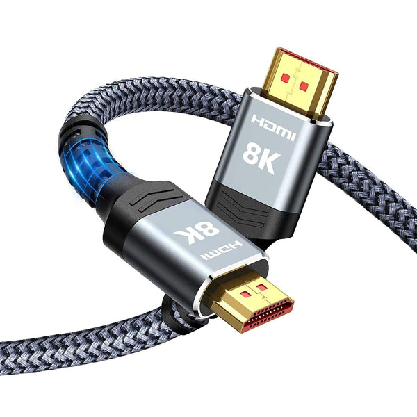SNOWKIDS 8K 2.1 8K@60Hz hdmi Cable Compatible with Latest game consoles (2m/6.5ft)