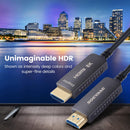 SOEYBAE 8K HDMI 2.1 Fiber Optic Cable (492ft/150m)