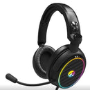 STEALTH C6-100 LED Over Ear Gaming Headset with Flexible Mic RGB Light