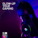 STEALTH C6-100 LED Over Ear Gaming Headset with Flexible Mic RGB Light