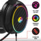 STEALTH C6-100 LED Over Ear Gaming Headset with Flexible Mic RGB Light