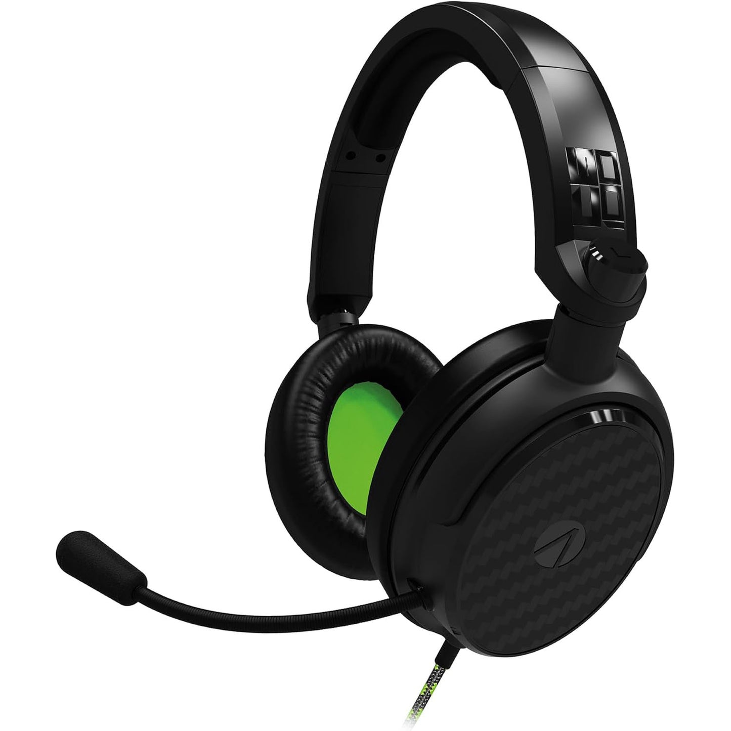 STEALTH C6-100 GAMING HEADSET with Flexible Mic FOR XBOX, PS4/PS5, SWITCH, PC - Green/Black