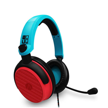 STEALTH C6-100 GAMING HEADSET FOR XBOX, PS4/PS5, SWITCH, PC - Neon Red/Blue