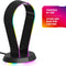 STEALTH LED Light Up Gaming Headset Stand with 2x USB ports