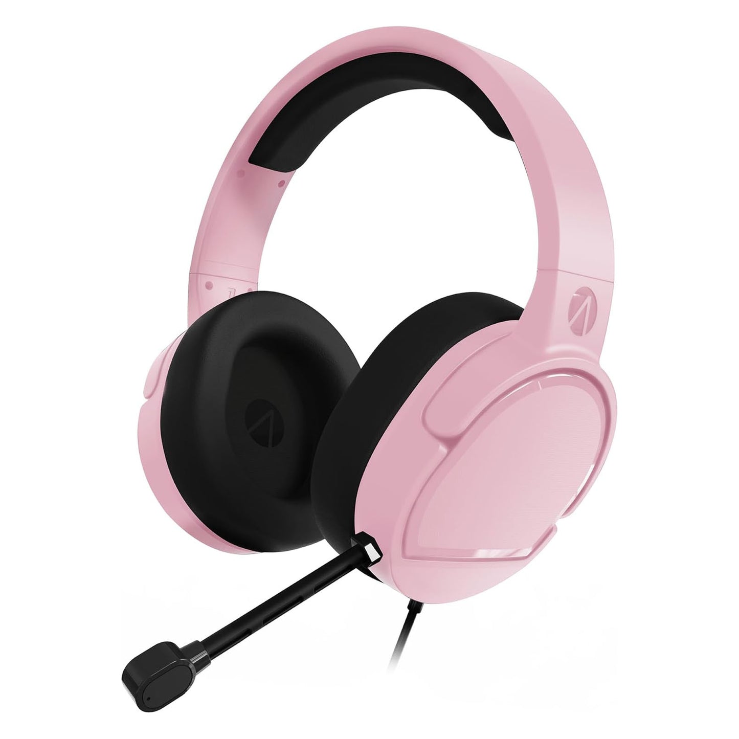 STEALTH PANTHER Over Ear Gaming Headset with Flexible Mic - Blush