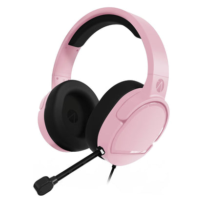 STEALTH PANTHER Over Ear Gaming Headset with Flexible Mic - Blush