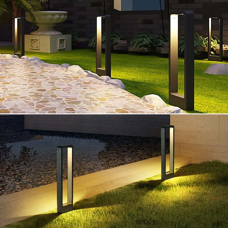 Shuniu LED Path Lights Outdoor 7W LED Garden Lamp 4000K Outdoor Floor Lamp 48 cm