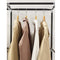 Songmics XL Folding Wardrobe 7 Mounting Possibilities Fabric, Sturdy with 2 Clothes Rail
