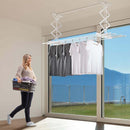 Three Layers of Multi-Function Indoor Lighting Ceiling Drying Rack