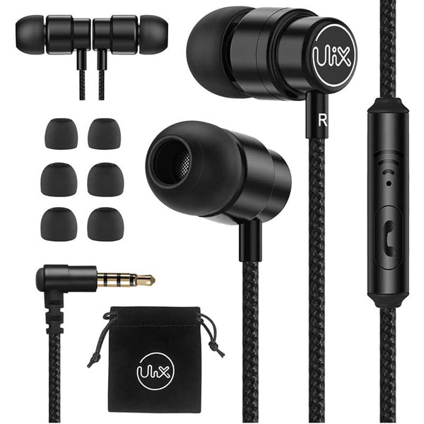 ULIX Rider Wired Earphones with Mic Braided Cable