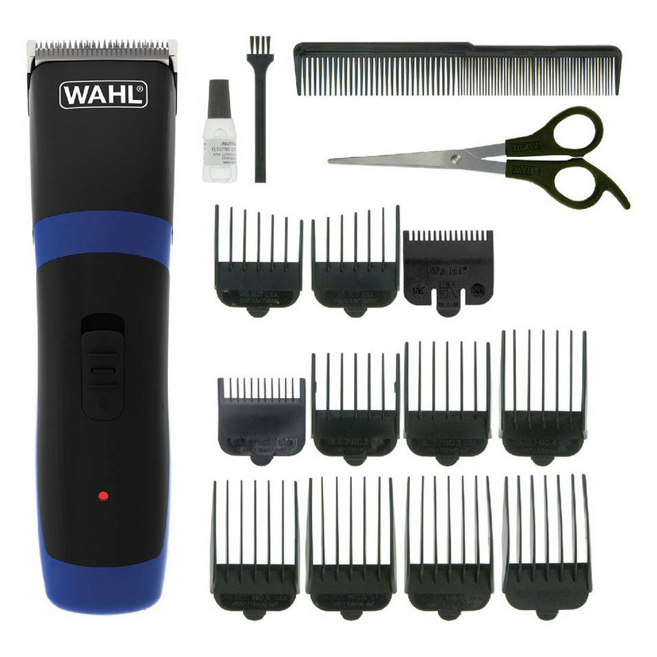 Wahl Cord/Cordless Rechargeable Rinseable Blades Hair Clipper Kit for Men