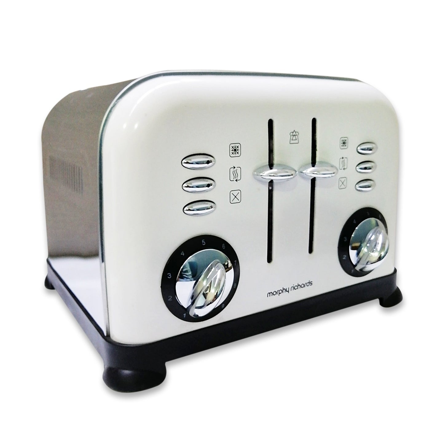 Morphy Richards 4 Slice Accents Toaster - White - 44037