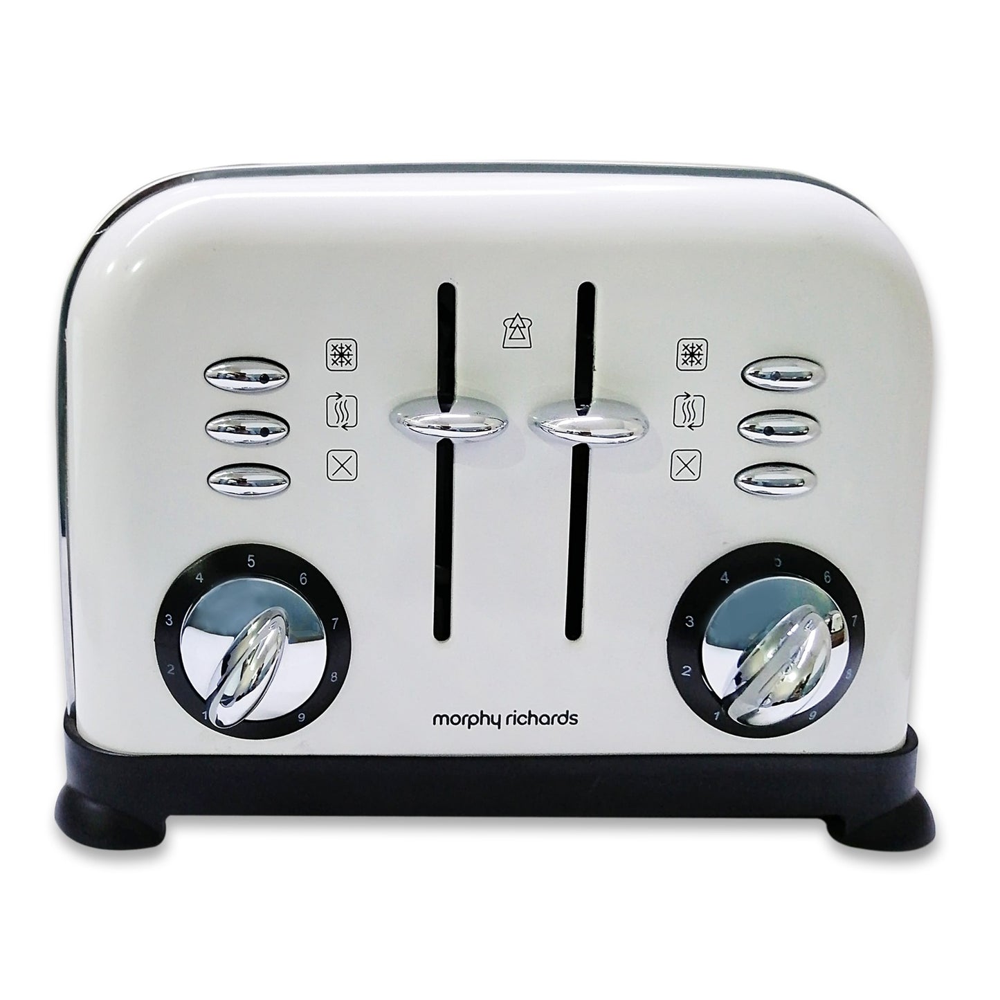 Morphy Richards 4 Slice Accents Toaster - White - 44037