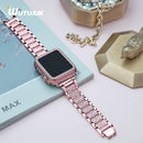 Wutwuk Compatible with Apple Watch Band Series 3 2 1 38mm with Case