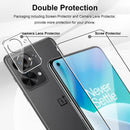 Yenwen 9H Hardness Tempered, Anti-Scratch Protective Glass Screen & Camera Protector for OnePlus Nord 2T 5G (Pack of 2)