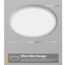 Zemty 24W LED Ceiling Bathroom Light Waterproof 5000K 2100lm