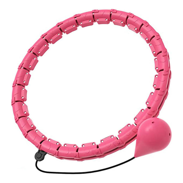 cotton yangda Weighted Smart Hula Hoop With Auto-Spinning Hoop Detachable Knots Abdomen Fitness Weight Loss Massage