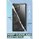 i-Blason Ares Series Rugged Clear Bumper Case Without Screen Protector Designed for Galaxy S22 Ultra 5G (2022 Release)
