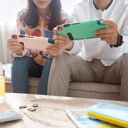 tomtoc Liquid Silicone Protective Case for Nintendo Switch With [2PCS] Screen Protector