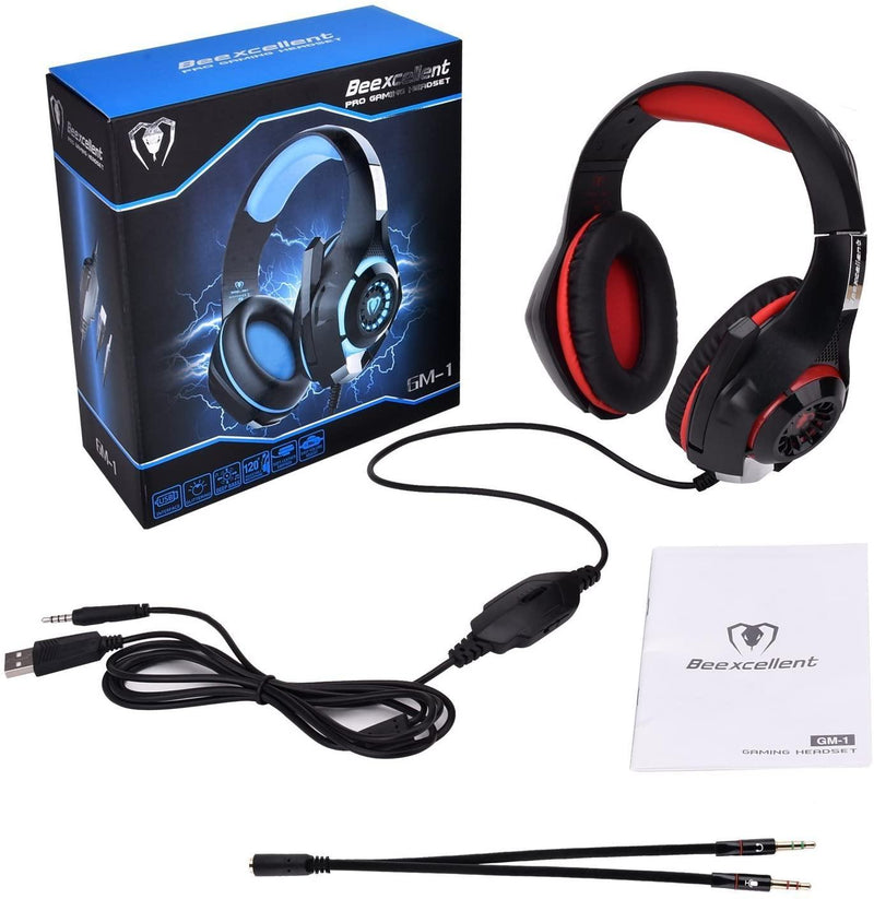 Beexcellent GM-1 Wired Gaming Headphone | Surrounding Sound - DealsnLots