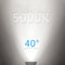 Seealle MR16 Halogen Light LED Bulb 5W/5000K AC/DC 12V | 6 Pack