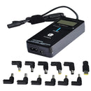 90W Universal Laptop Adapter with LED Display AUTO for Home and Car Use